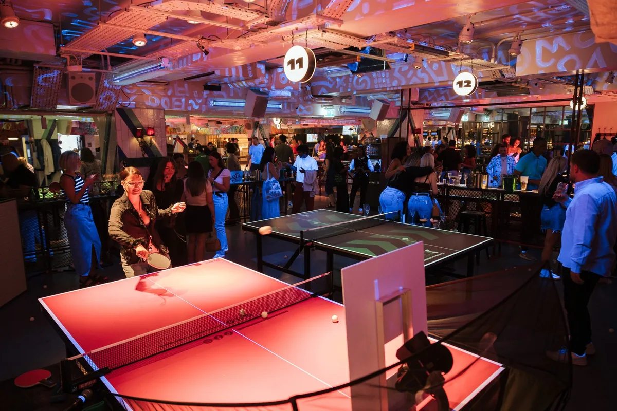 ping pong in Islington
