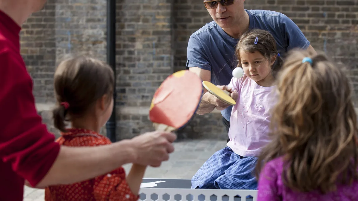 Ping! London (Table Tennis England pop-up tables) various, ping-pong in various