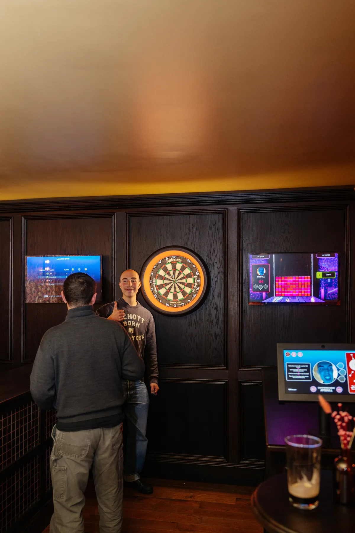 The Black Eel, darts in Dalston, Hackney